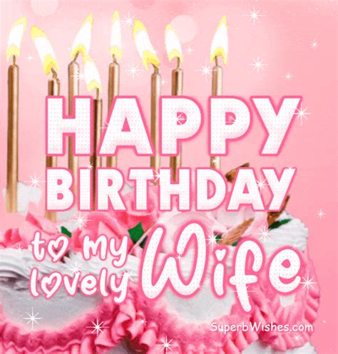 happy birthday wife gif|Happy Birthday Wife Ily GIF